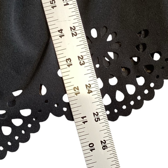 Grace Karin Black Laser Scalloped Hem Pencil Skirt, Size 2XL NEW - Picture 5 of 7